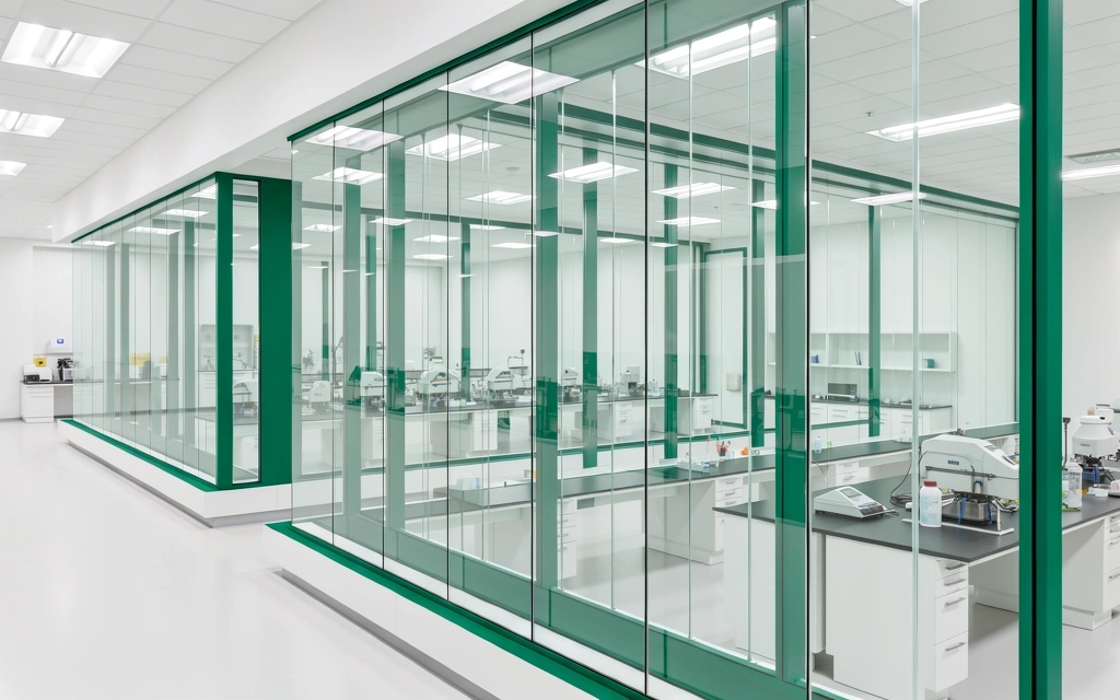 Bengal Metric Research facility architectural detail